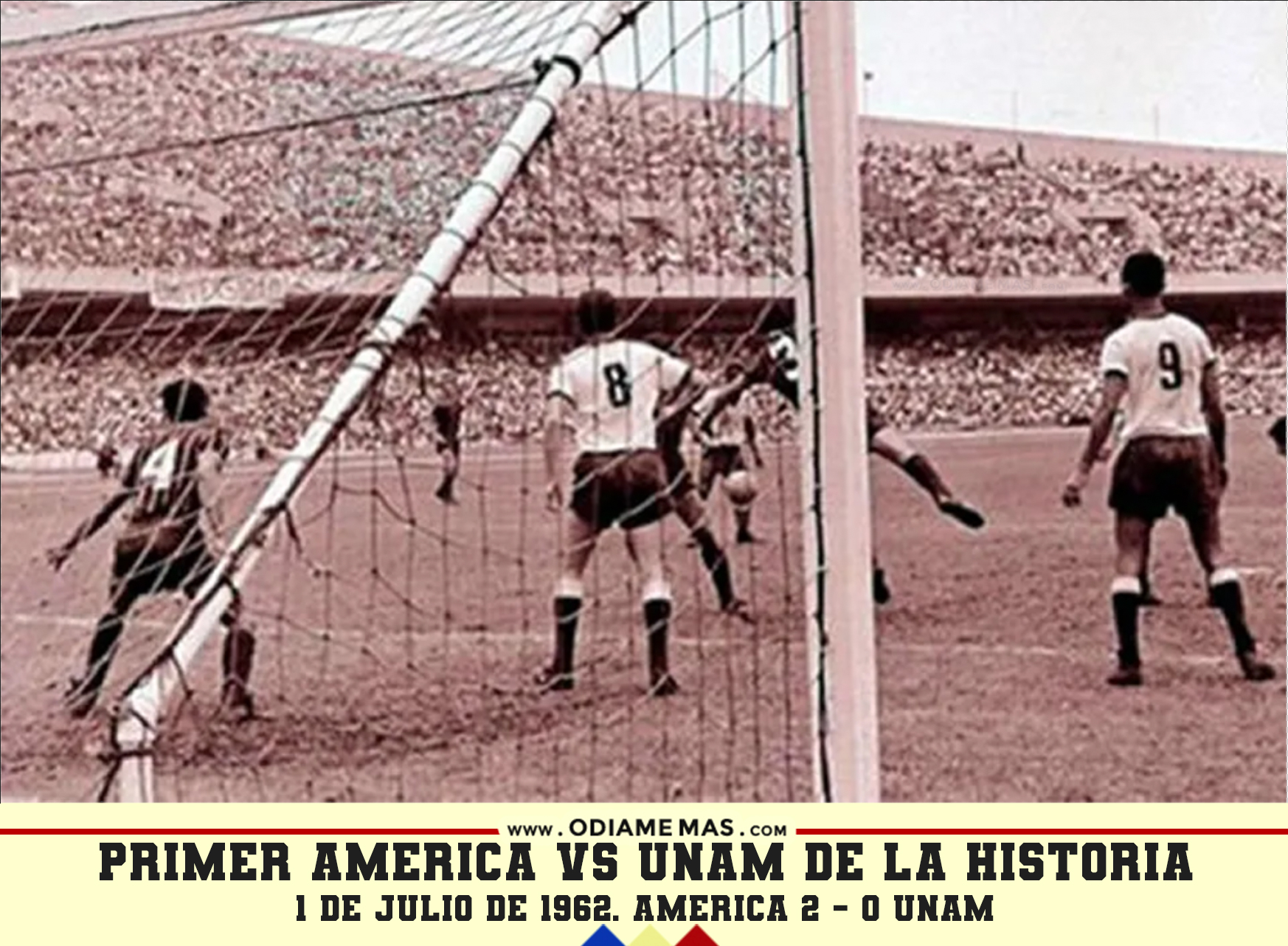 América vs. Pumas Jornada 1 1962-1963