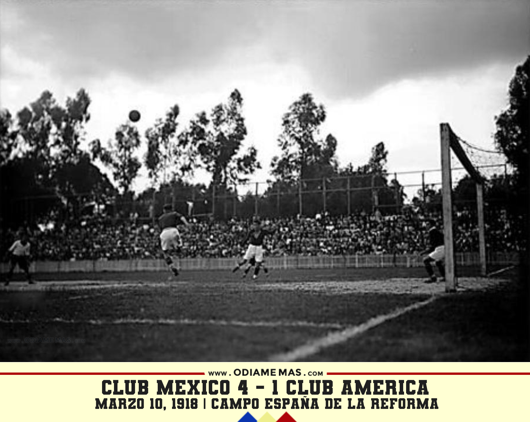 América vs. México F.C. Jornada 22 1917-1918